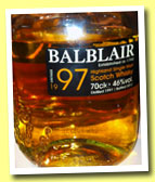 Balblair 1997